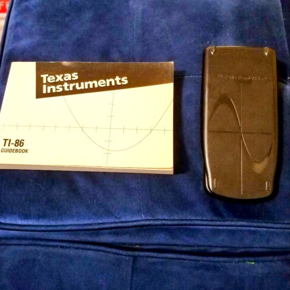 Texas Instruments TI 86 Black Graphing Calculator